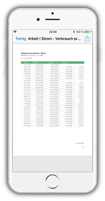 CSV / PDF - Export